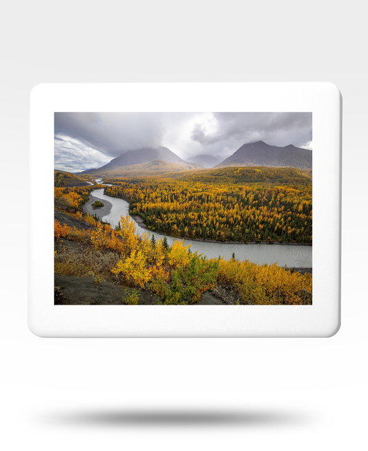 Alaska River Jigsaw Puzzle with Tin (1000 Piece)