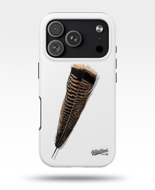 Turkey Tail Feather Tough Phone Case