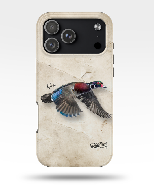 Wood Duck Flying Tough Phone Case