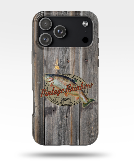 Vintage Rainbow Trout Tough Phone Case