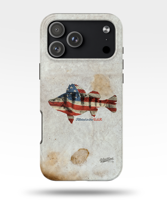 Perch Filleted In The USA Tough Phone Case