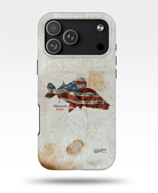 Walleye Filleted In The USA Tough Phone Case