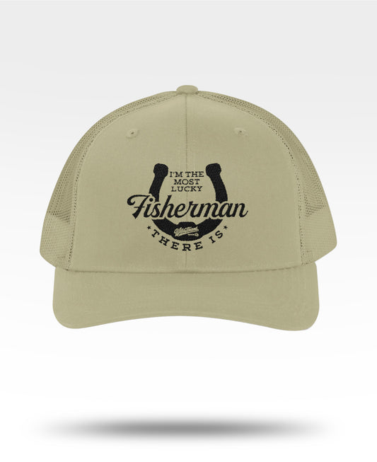 Lucky Fisherman Trucker Cap (Stitched)
