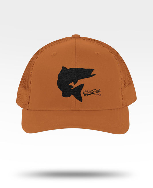 Trout Trucker Cap (Stitched)