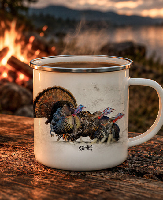 Turkey Trio Enamel Camping Mug