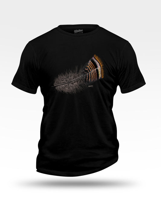 Turkey Feather Blackout T-Shirt