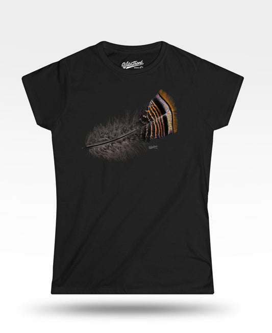 Turkey Feather Blackout T‑Shirt