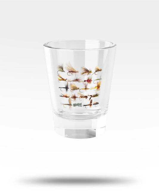 Dry Fly Shot Glass