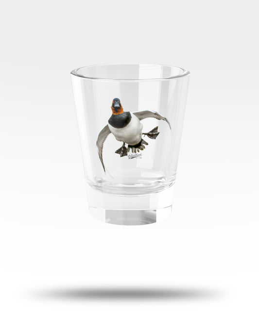 Flying Duck Shot Glass — 1.5 oz Wildlife Barware