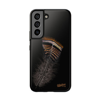 Turkey Feather Dark Tough Phone Case
