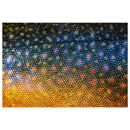 Brook Trout Jigsaw Puzzle with Tin (1000 Piece)