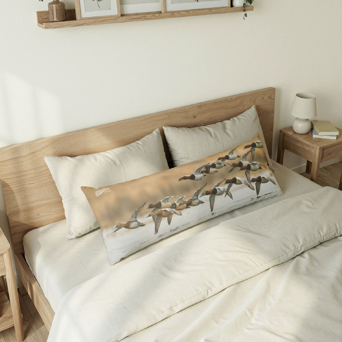 Flying Canvasbacks Body Pillow