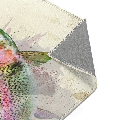 Rainbow Trout Area Rug