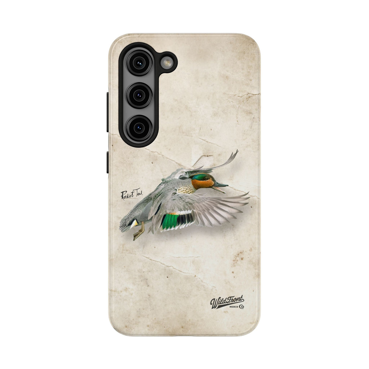 Rocket Teal Green-Winged Teal Tough Phone Case