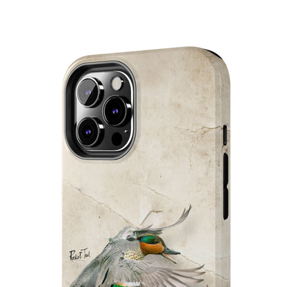 Rocket Teal Green-Winged Teal Tough Phone Case