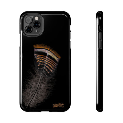Turkey Feather Dark Tough Phone Case