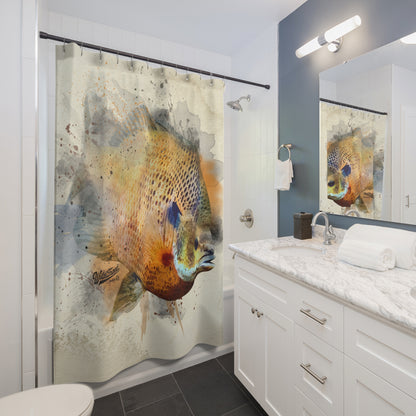 Bluegill Shower Curtains