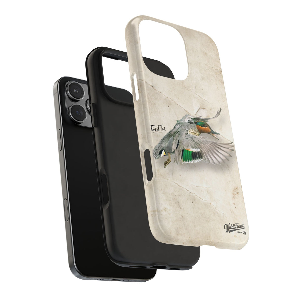 Rocket Teal Green-Winged Teal Tough Phone Case