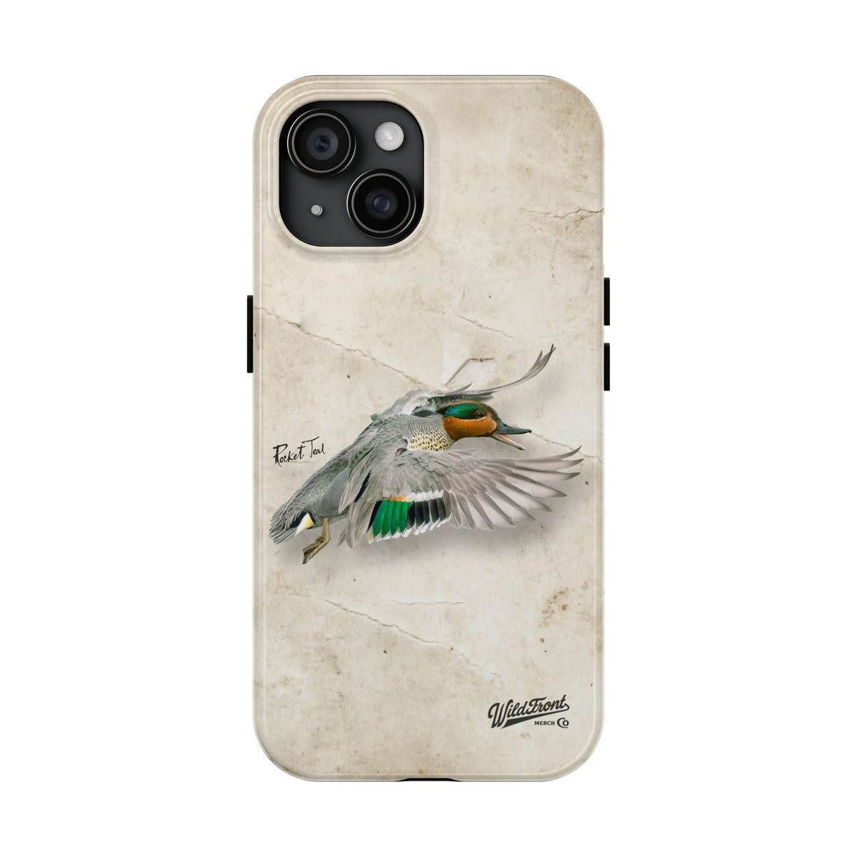 Rocket Teal Green-Winged Teal Tough Phone Case