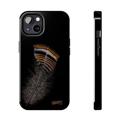 Turkey Feather Dark Tough Phone Case