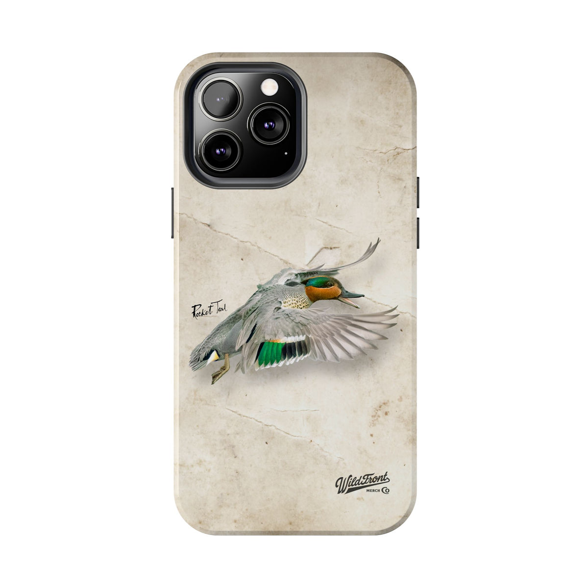 Rocket Teal Green-Winged Teal Tough Phone Case