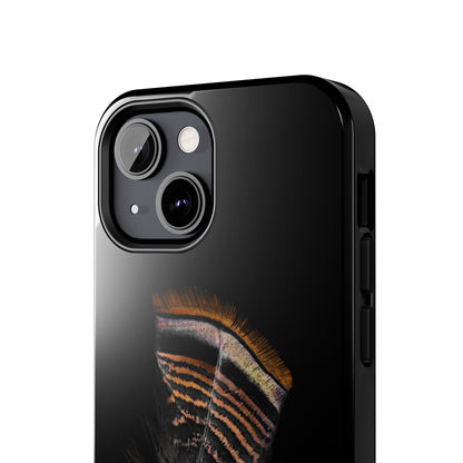 Turkey Feather Dark Tough Phone Case