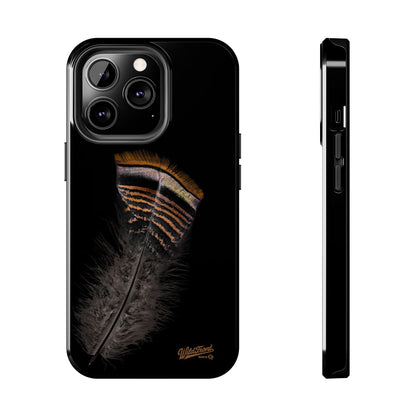 Turkey Feather Dark Tough Phone Case