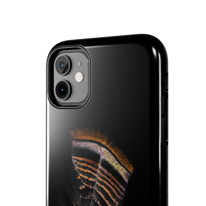 Turkey Feather Dark Tough Phone Case