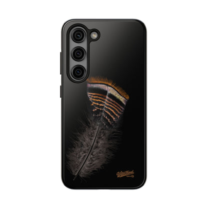 Turkey Feather Dark Tough Phone Case