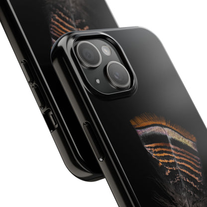 Turkey Feather Dark Tough Phone Case