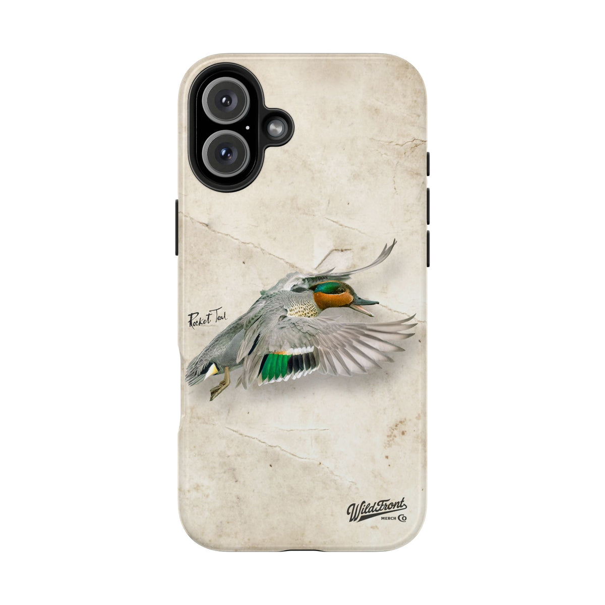 Rocket Teal Green-Winged Teal Tough Phone Case