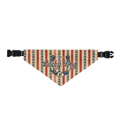 Luck Dog Patriotic Pet Bandana